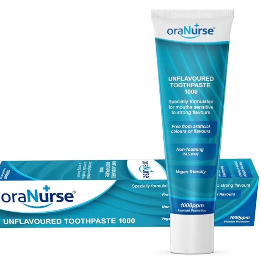 OraNurse® Unflavoured Toothpaste (1000ppm)