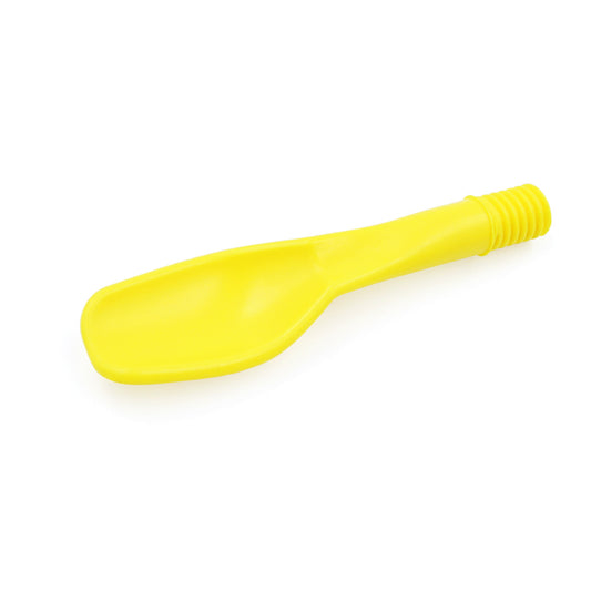 yellow ARK Spoon Tip for the Z-Vibe® (Smooth) kids therapy feeding tool.