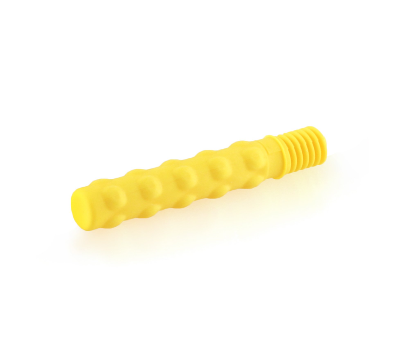 ARK Bite-n-Chew Tip XL in yellow – Z-Vibe oral motor therapy tool for jaw strength and chewing, may be NDIS funded.