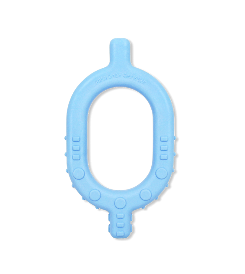 ARK Baby Grabber | Light (Baby Blue). Baby chew tool toy.