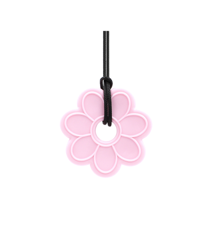 ARK Flower Chew Necklace | Standard (Light Pink) product image.