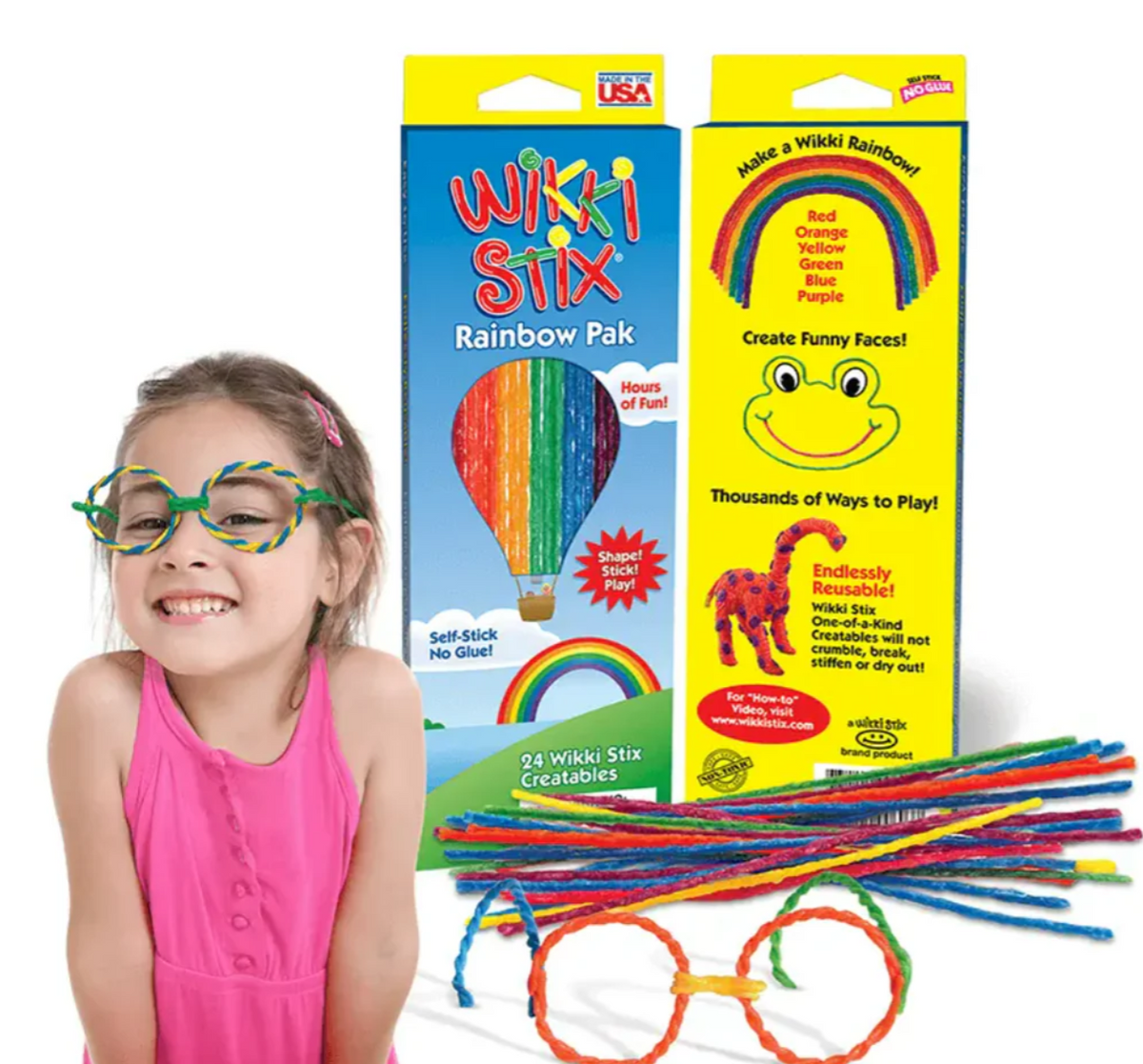 Wikki Stix On Rocks Wikki Stix Rainbow Pack – Creative Play On-the-Go – The EveryKid Store