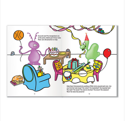 Preschool activity page with Wikki Stix for tracing and learning – ideal for school readiness, OT support, and NDIS-eligible use