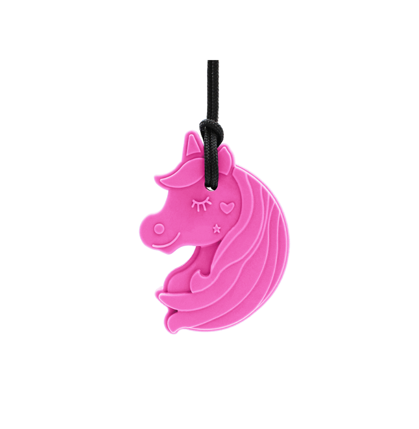 ARK Chewnicorn Sensory Chew Necklace | Medium (Hot Pink)