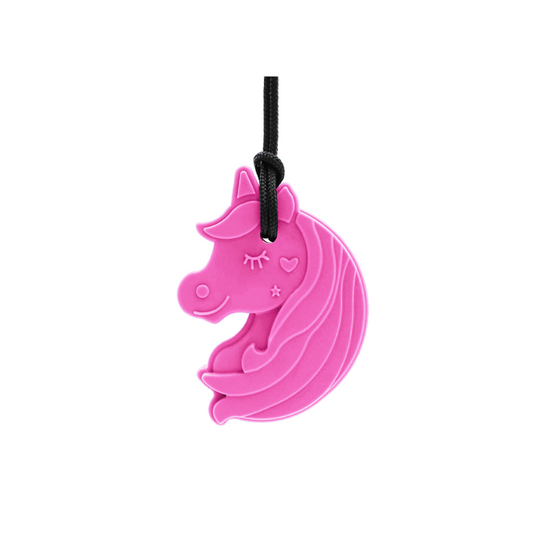 ARK Chewnicorn Sensory Chew Necklace | Medium (Hot Pink)