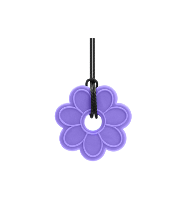 ARK Flower Chew Necklace | Firm (Lavender) product image.