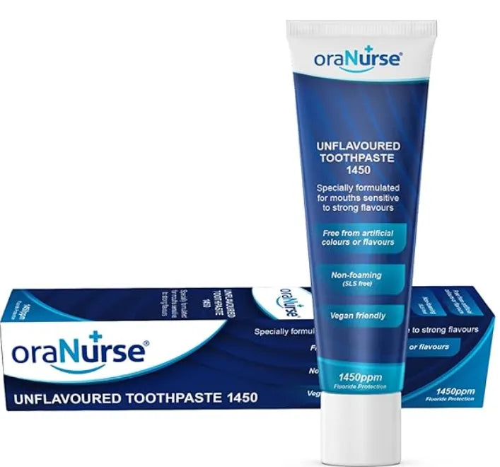 OraNurse® Unflavoured Toothpaste (1450ppm)